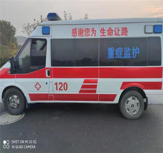 北湖救护车出租服务案例3
